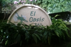 Entrance at El Oasis