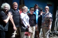 Some members of our tour group had lunch with some expats who live in Boquete